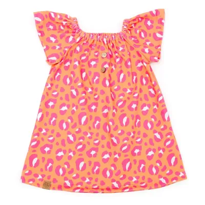 Sommerkleid | Pink Leopard