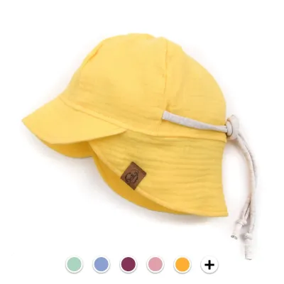 Sonnenhut | Musselin | unifarben