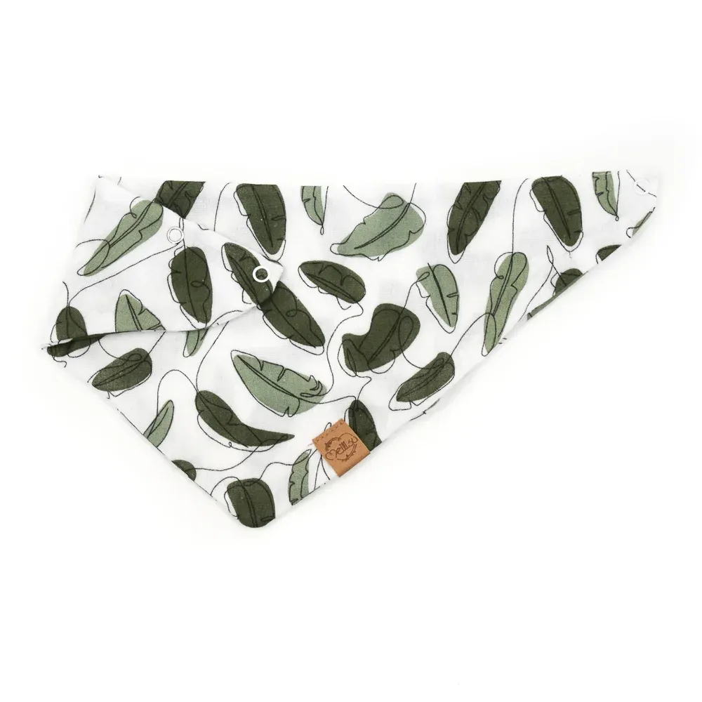 Halstuch | Musselin | Leaves & Lines