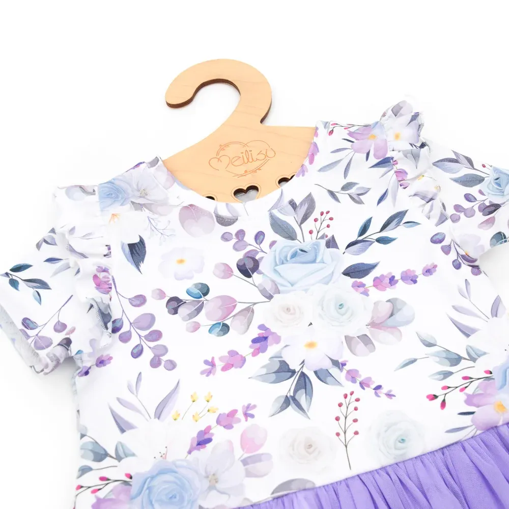 Kleid | lang- & kurzarm | Eisblume | Tüll