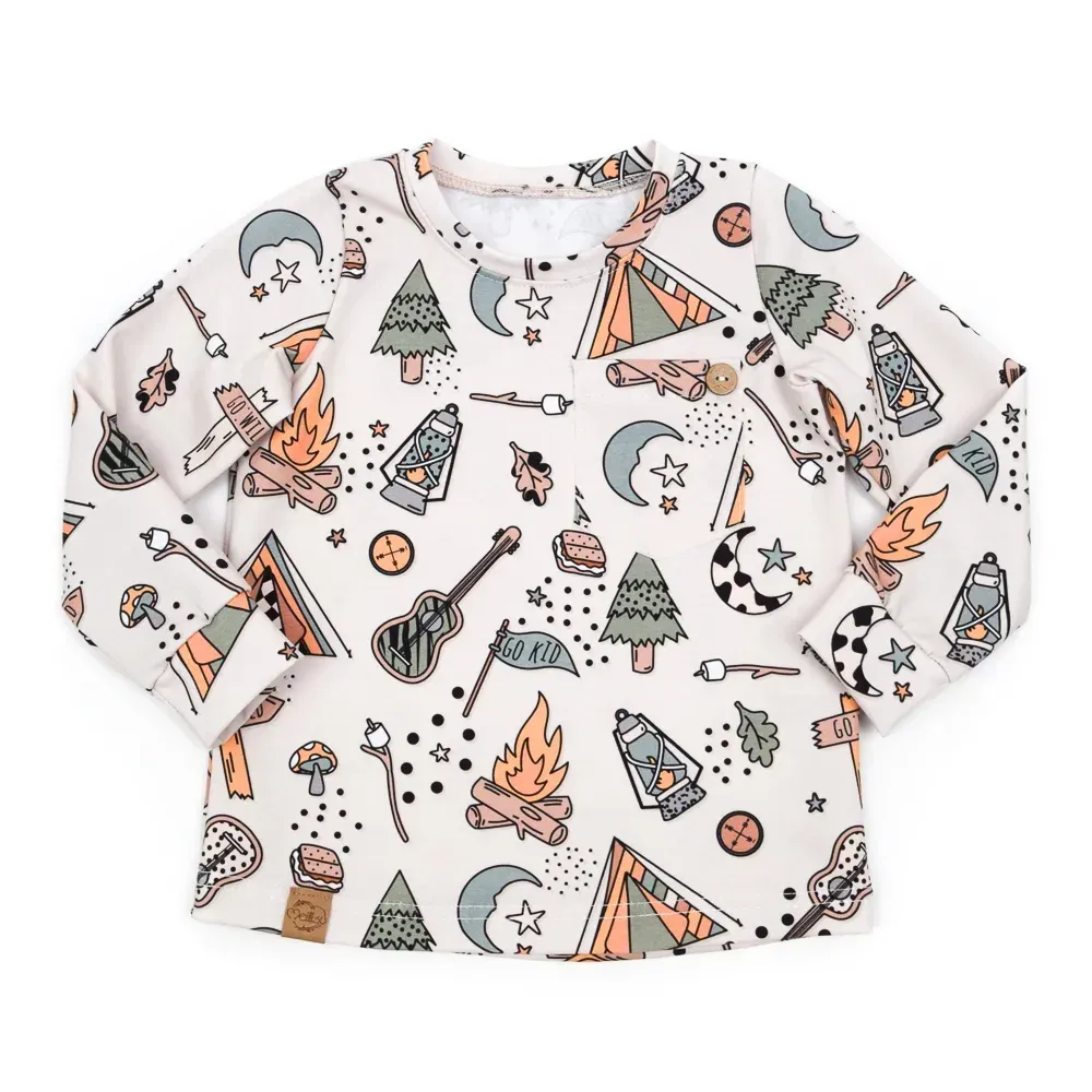 Langarmshirt | Lagerfeuer Langarmshirt | Lagerfeuer