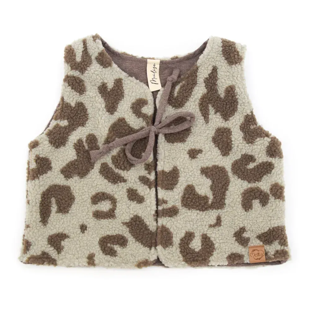 Teddyweste | Leopard Teddyweste | Leopard