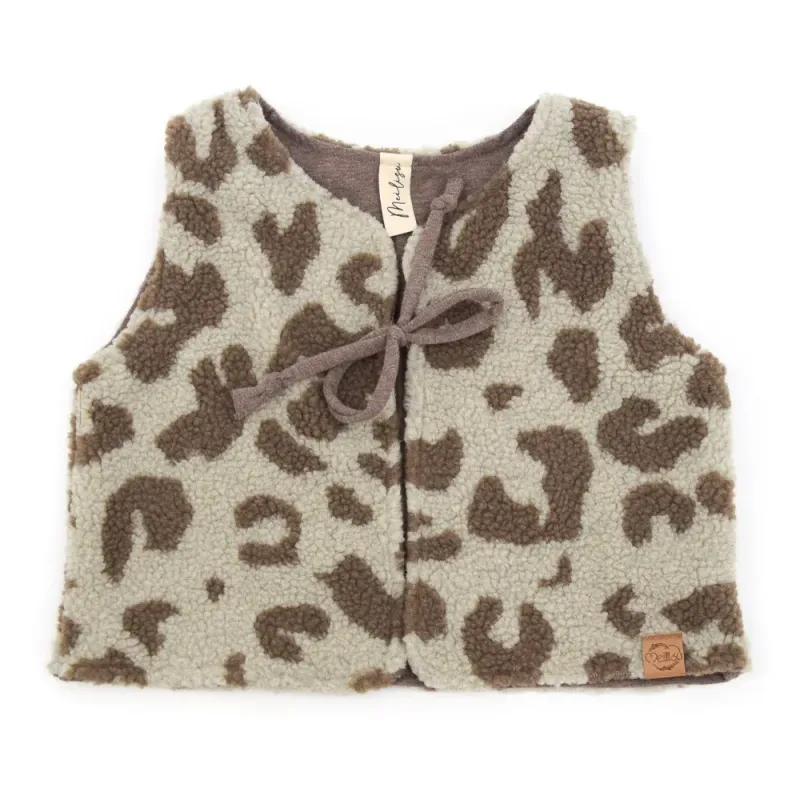 Teddyweste | Leopard