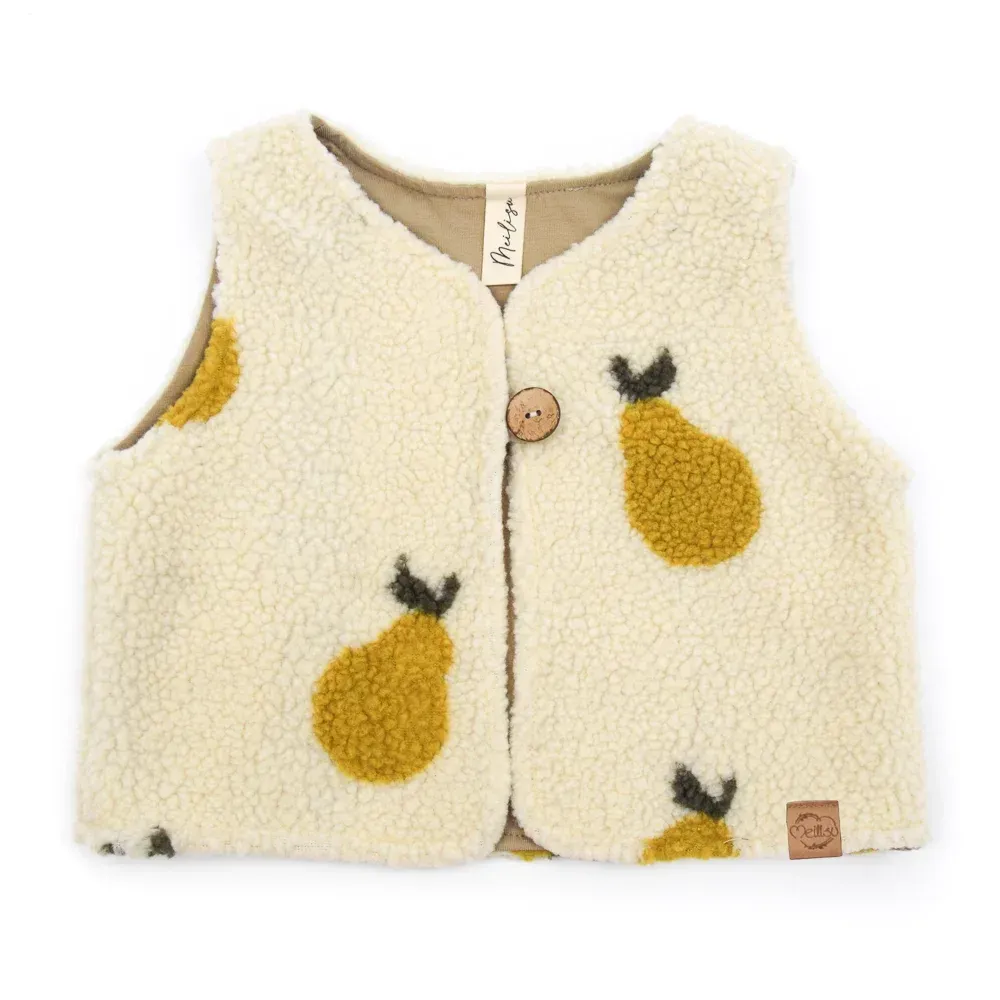 Teddyweste | Birnen Teddyweste | Birnen