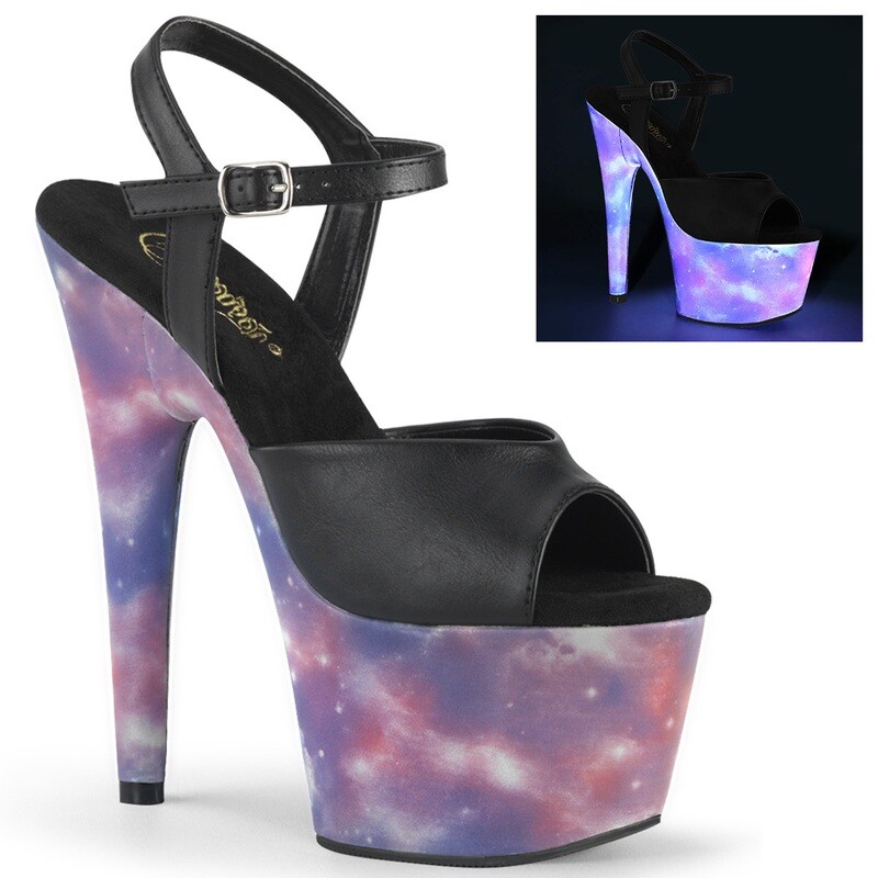 Plateausandalen High Heels Pleaser ADORE-709REFL