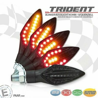 LED-Blinker/Rücklicht "Trident"