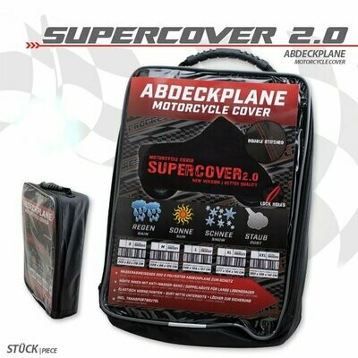 Motorrad-Abdeckplane "Supercover 2.0" S-XXL