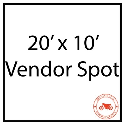 20'x10' Vendor Spot