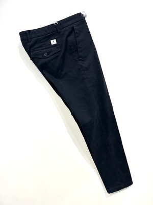 Deparment 5 Pantalone in raso di cotone, colore nero