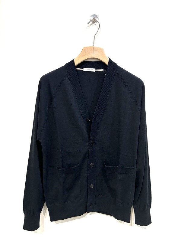 Cardigan in cotone . Col. Nero