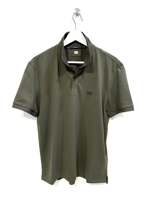 Polo in piquet di cotone strech. Col. Militare