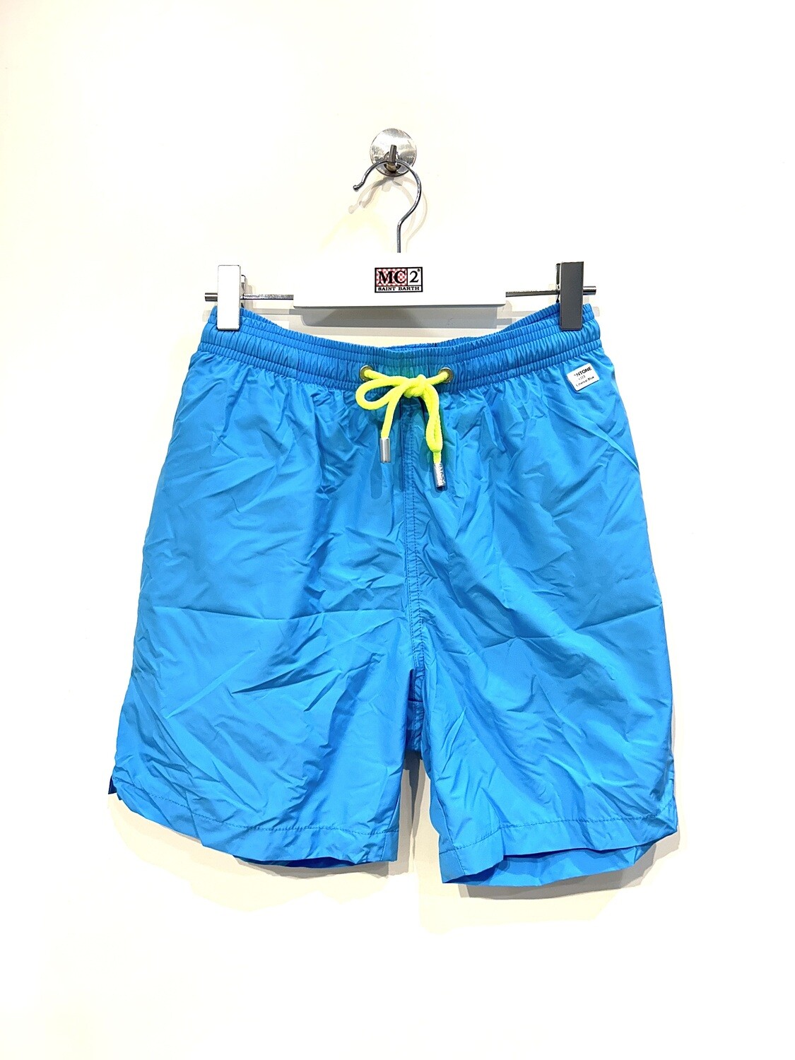 Boxer mare in nylon light Pantone. Col. Azzurro cielo