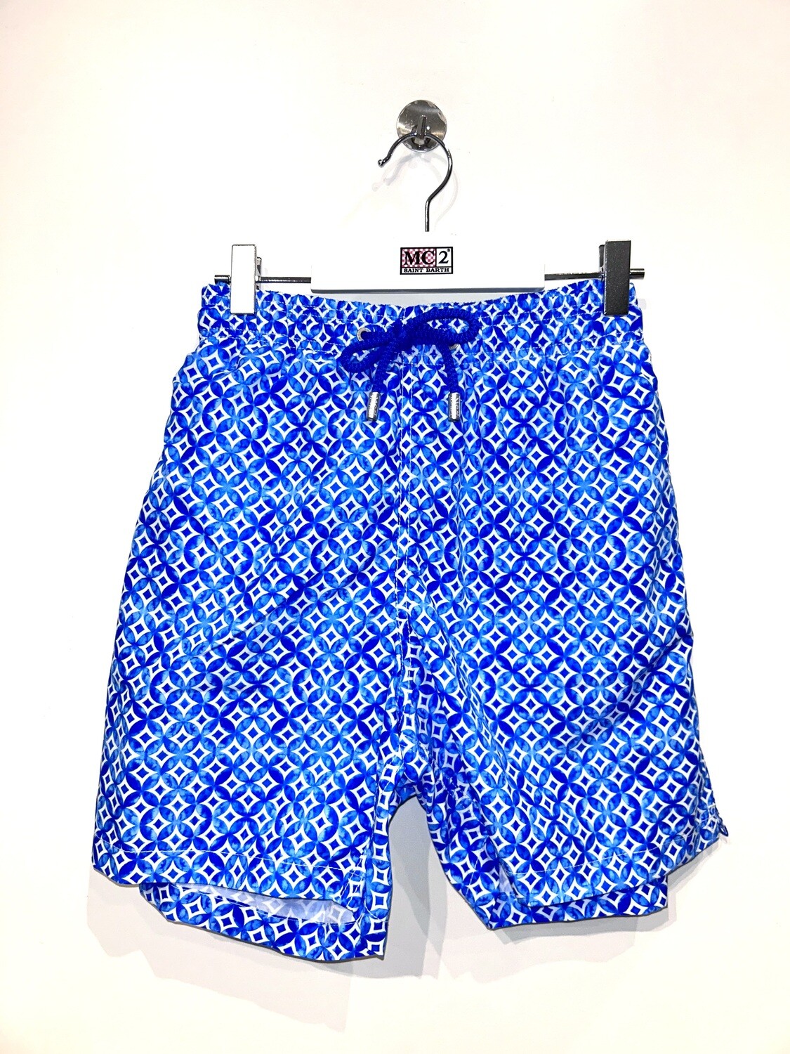 Boxer mare in nylon light stampa majolica . Col. Royal
