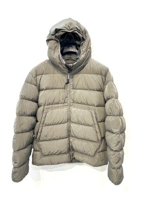 Piumino in nylon metal Chrome. Col. Ferro