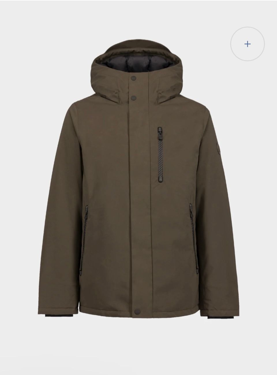 Giubbino corto in Goretex. Col. Verde Militare