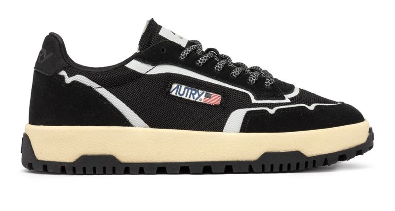Sneaker WilPace in mesh e suede. Col. Nero PRIMAVERA ESTATE 2025