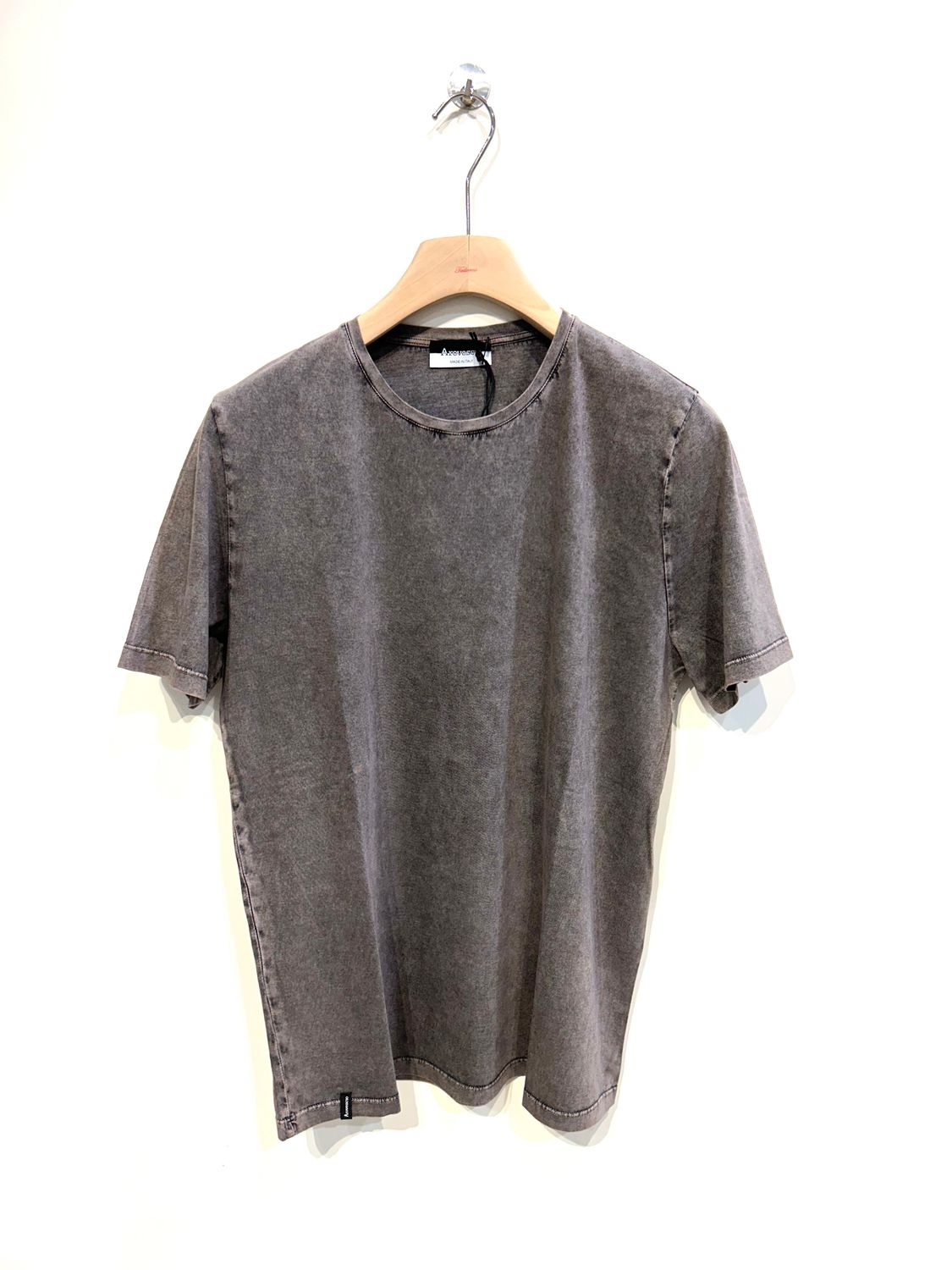 Tshirt in jersey di cotone trattamento artigianale aerografo. Col. Caffe&#39;