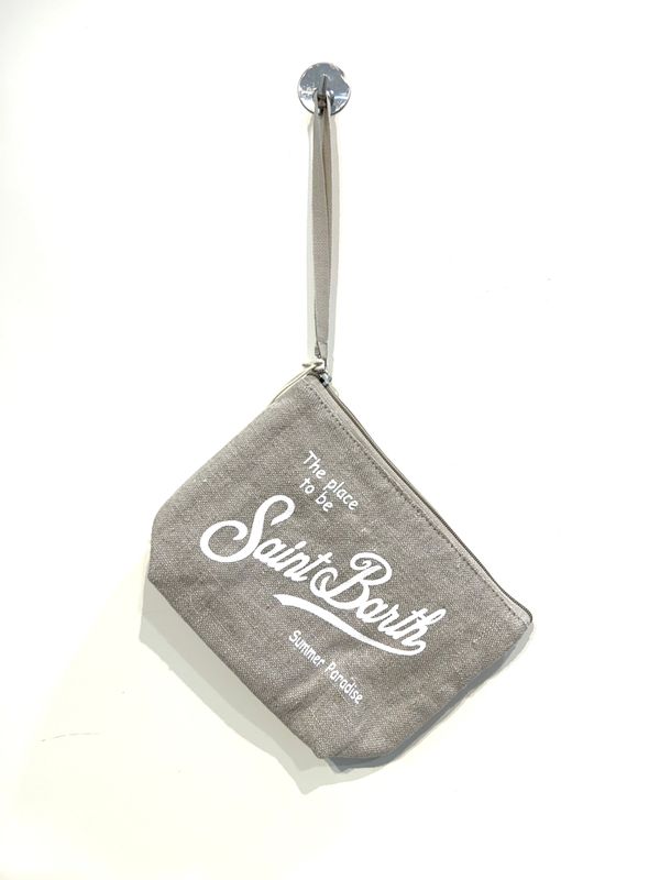 Pochette in puro lino. Col. Corda