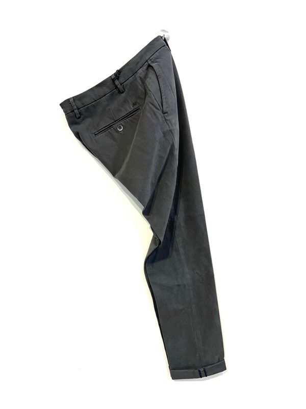 Pantalone in cotone modal elastan. Col. Fango