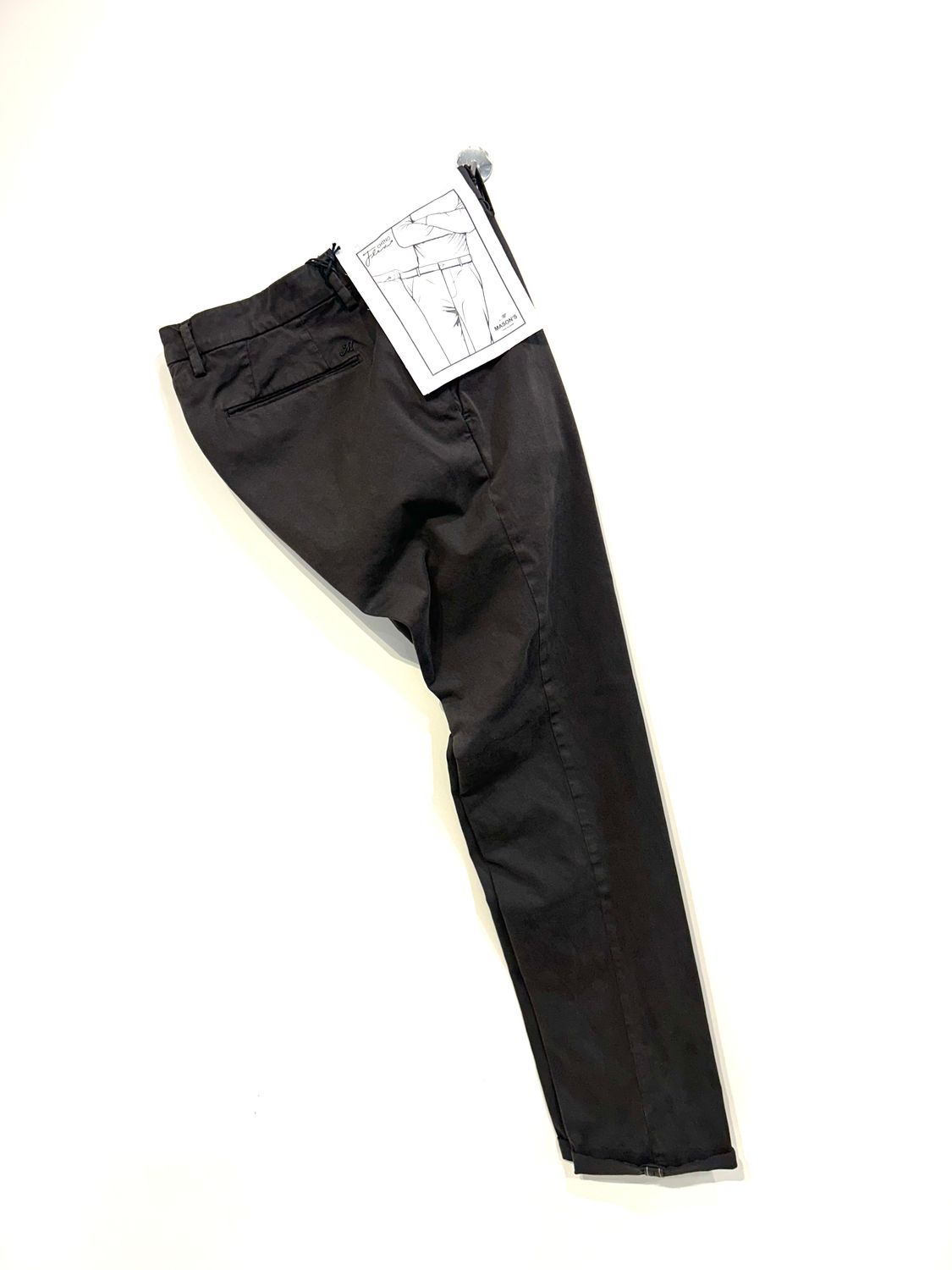 antalone cotone ed elastan, vita flex. Col. Testa Moro