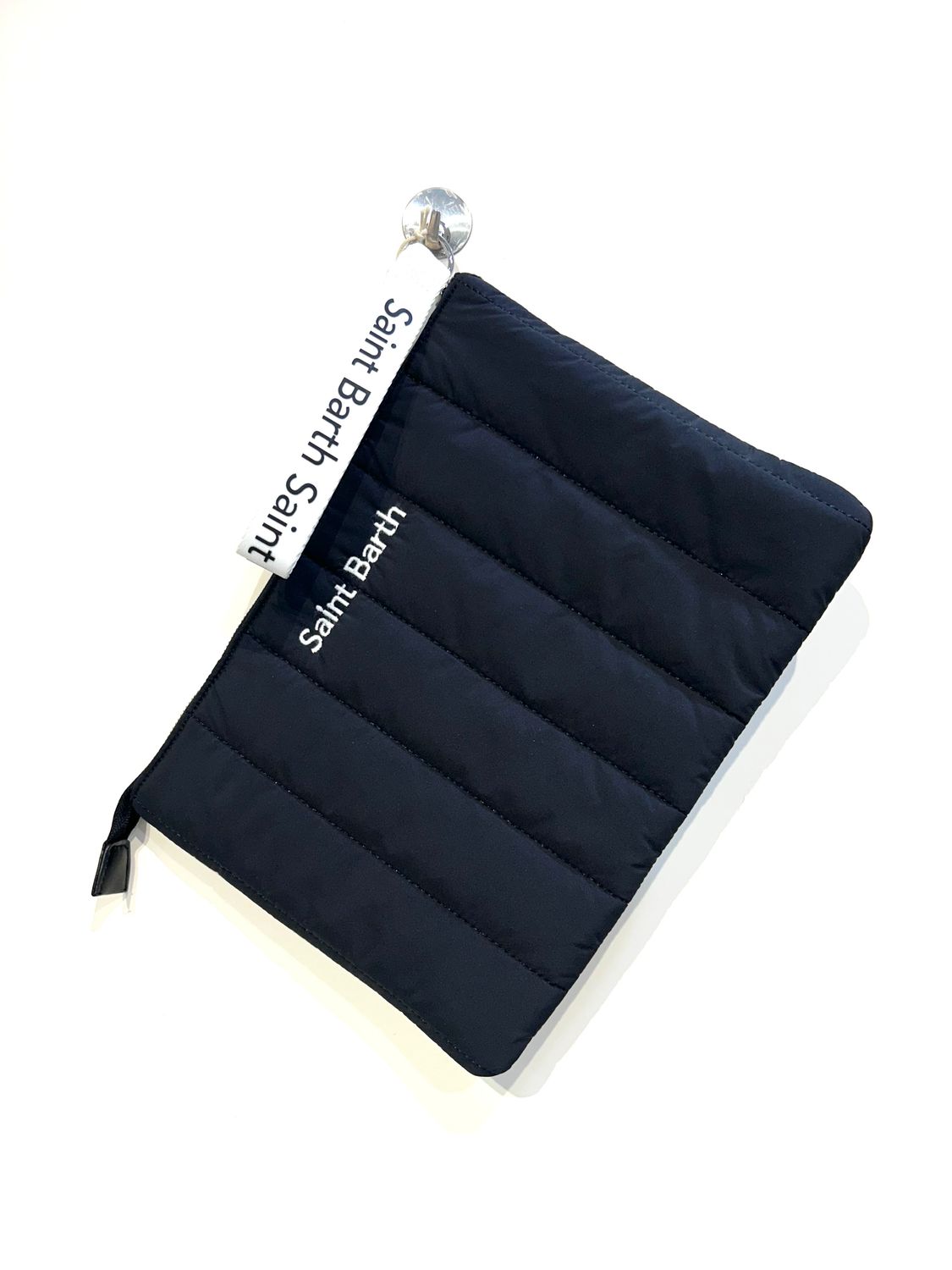 Pochette grande in nylon. Col. Nero