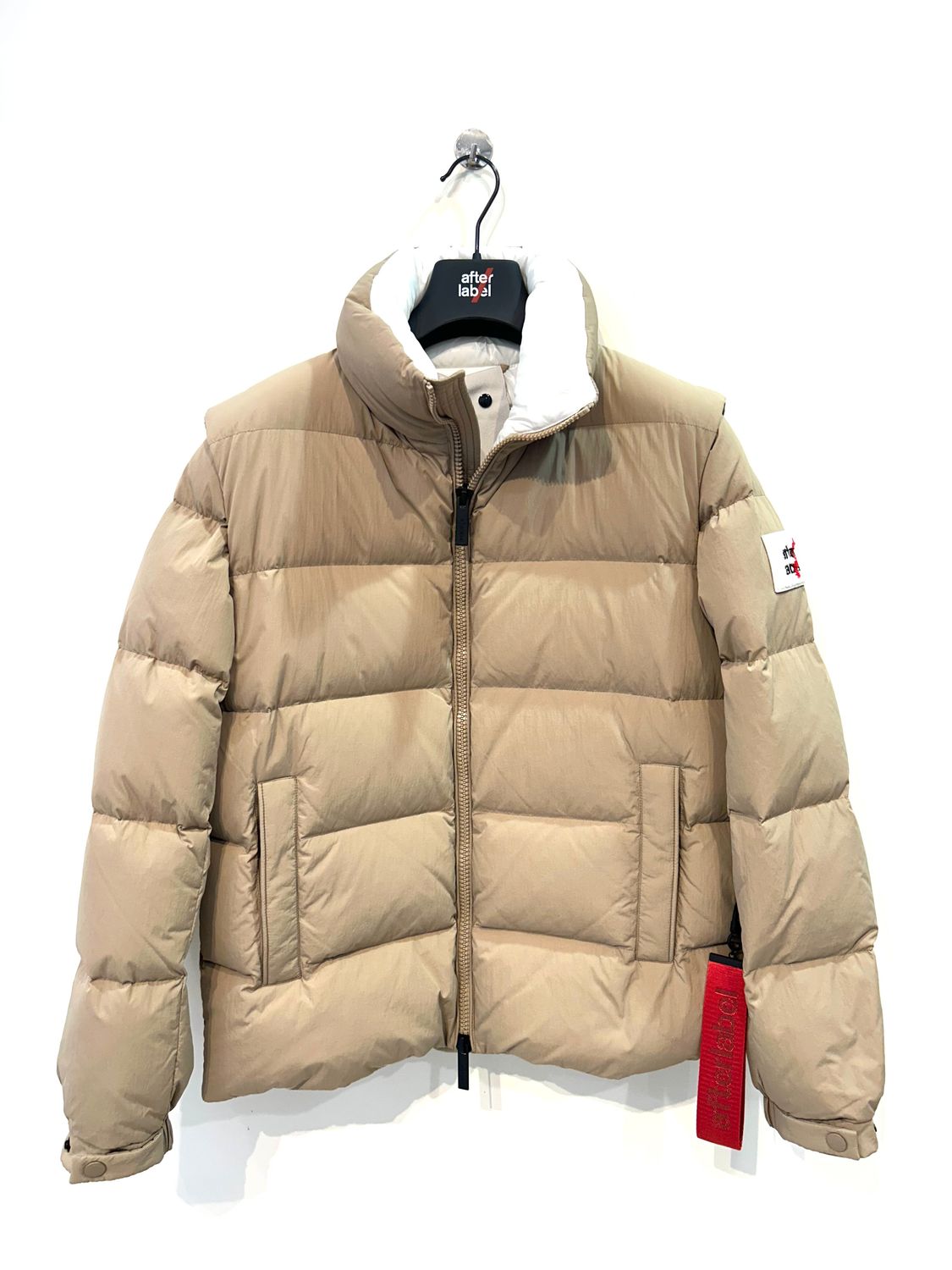 Piumino in nylon mano cotoniera. Col. Corda