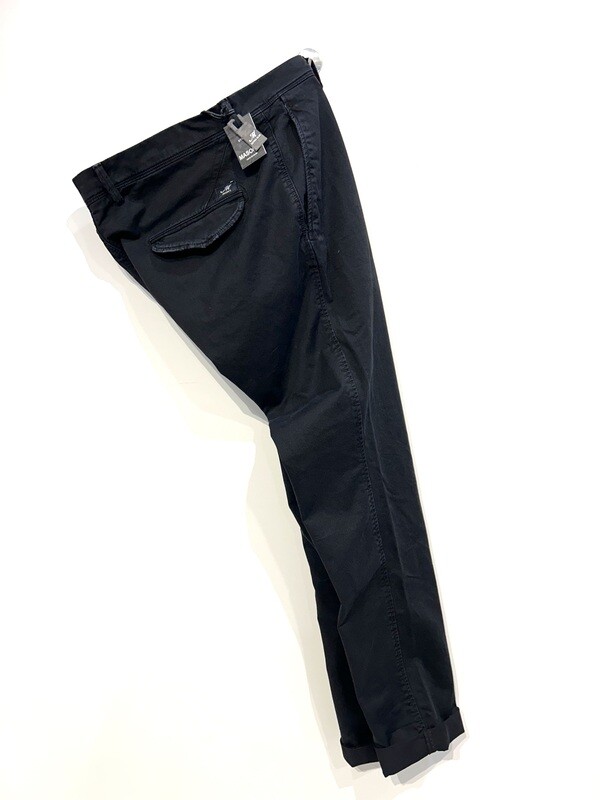Pantalone sportivo in cotone elasticizzato. Col. Nero