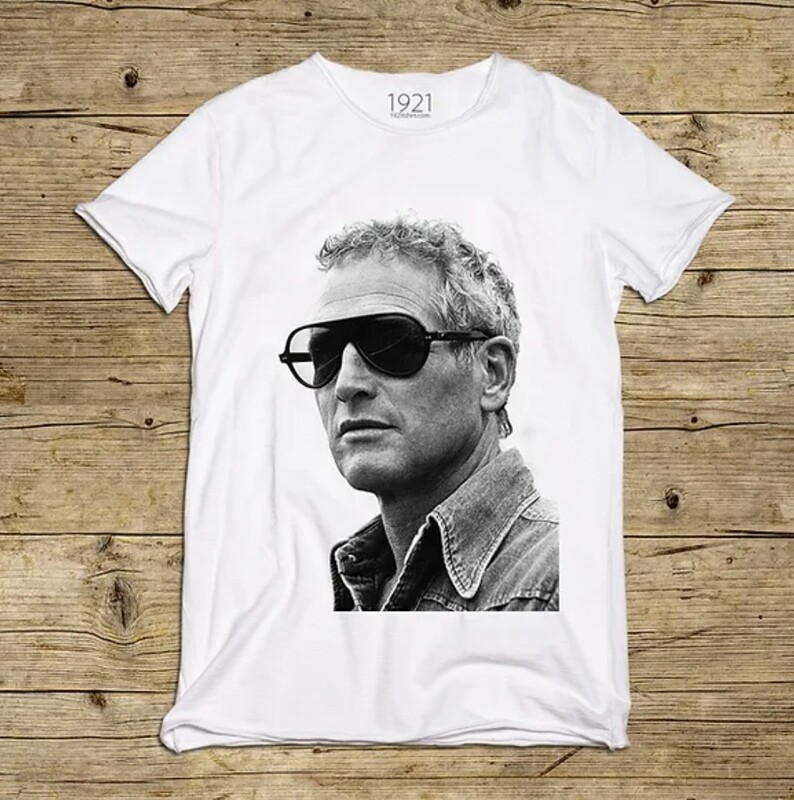 Tshirt in cotone stampa Paul. Col. Bianco