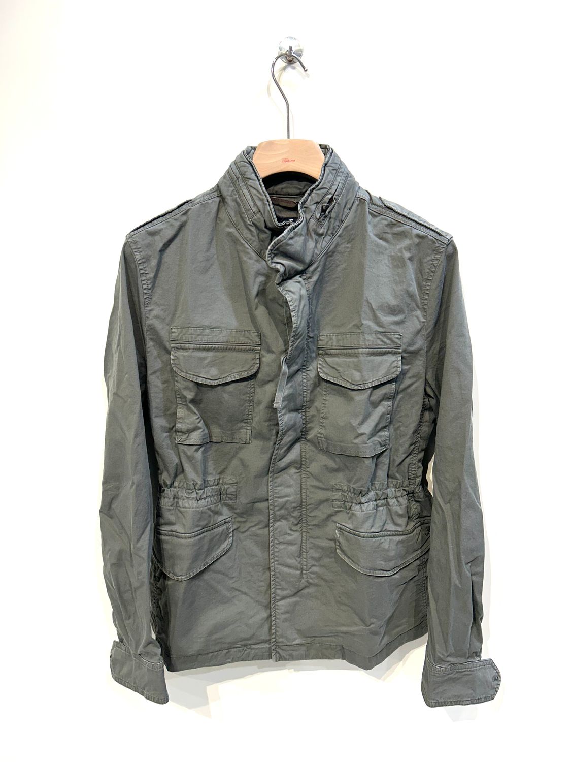 Field Jacket in cotone lavato. Col. Militare