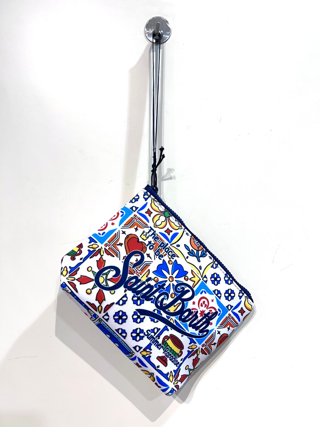 Pochette in neoprene stampata. Col. Fantasia