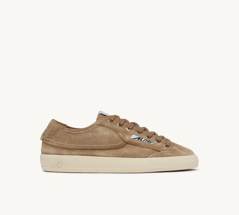 AUTRY Sneaker in suede lavato . Col. Corda  NEW AUTUNNO INVERNO 26/27