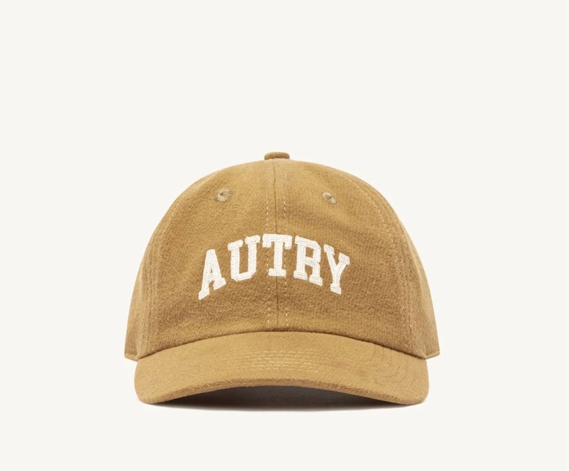AUTRY Cappellino baseball con logo college unisex. Col. Beige