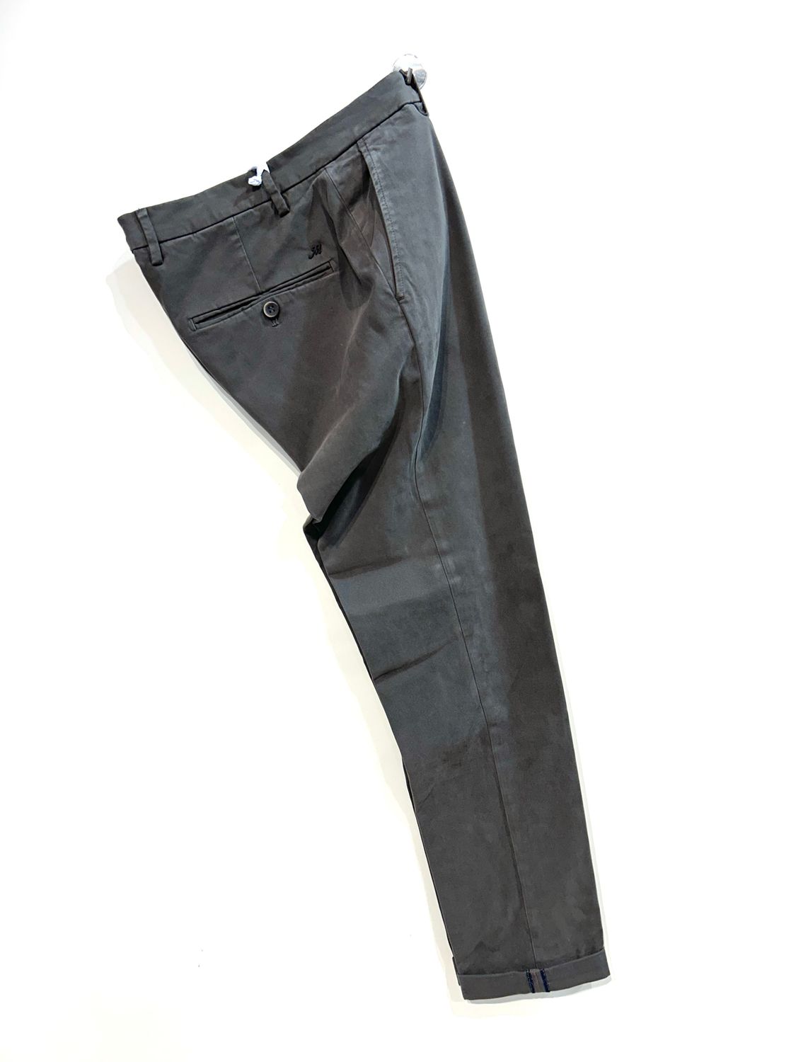 MASONS Pantalone in modal cotone ed elastam. Col. Piombo