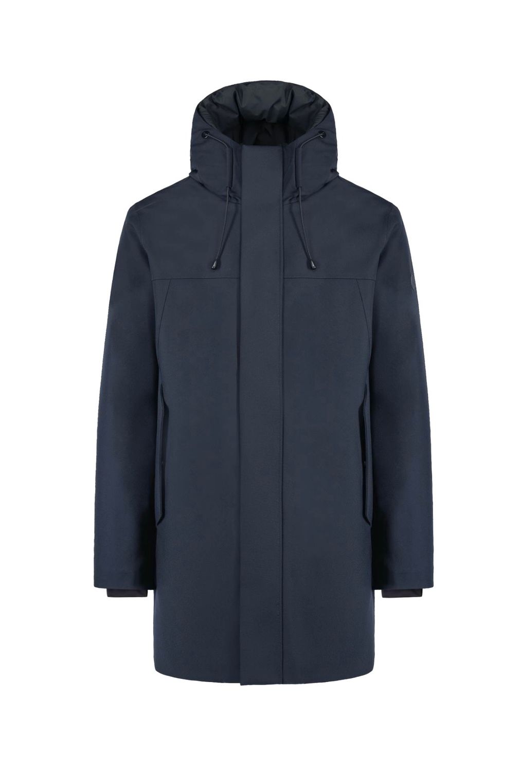 PEOPLE OF SHIBUYA Parka in soft shell, imbottito in primaloft. Col. Bleu navy