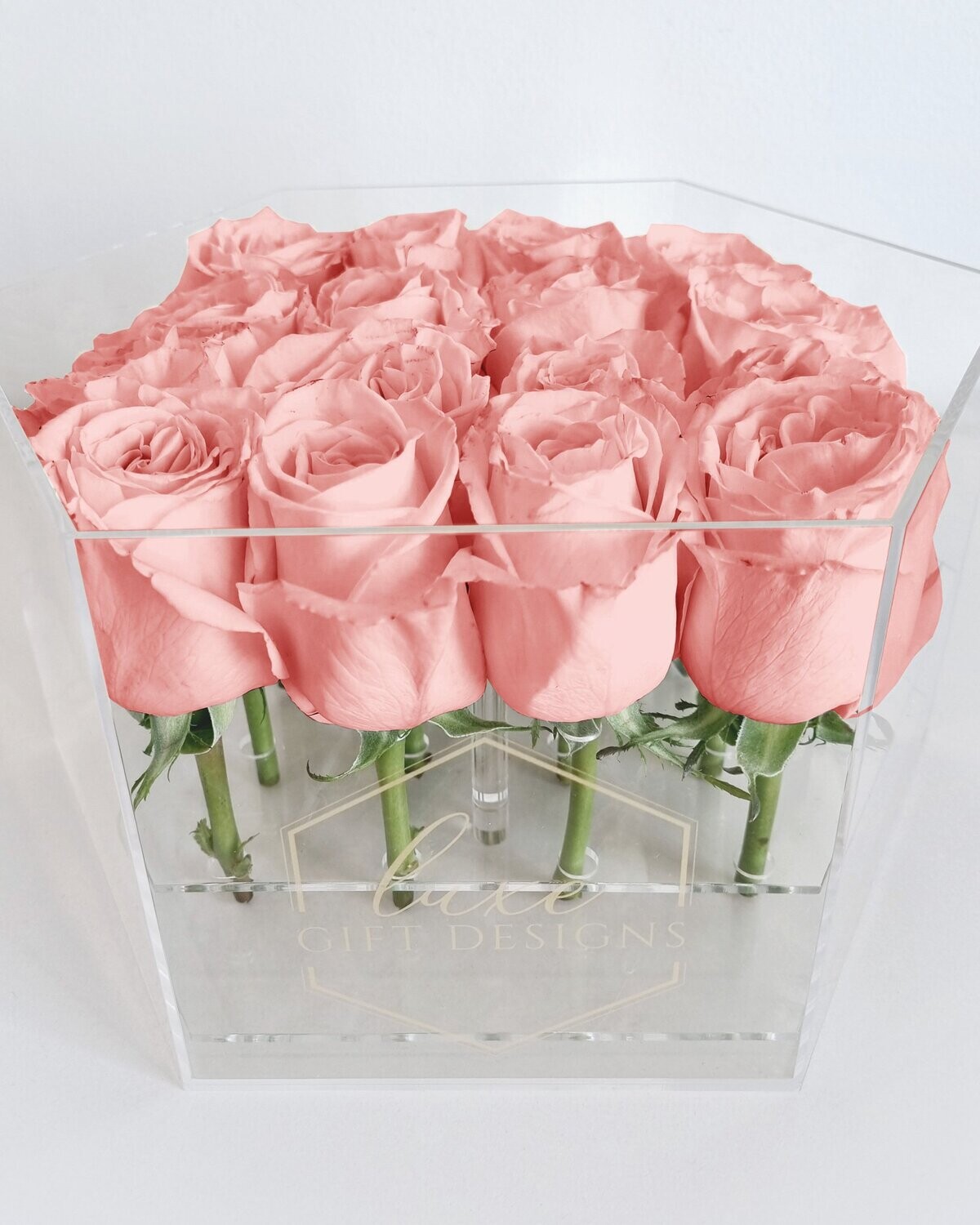 Pastel Pink Floral Box