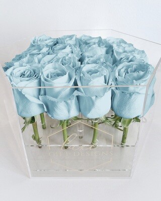 Blue Floral Box