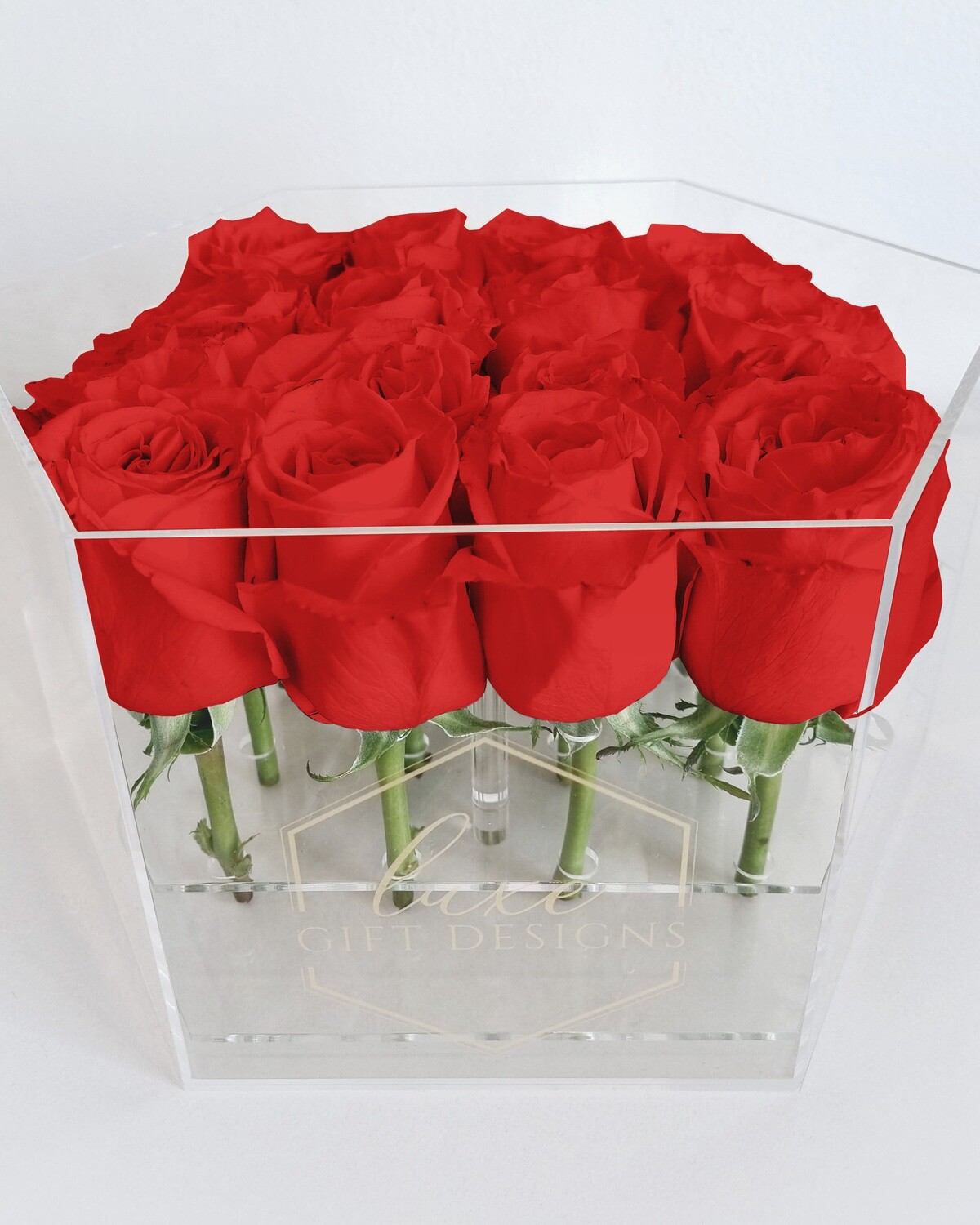 Red Floral Box