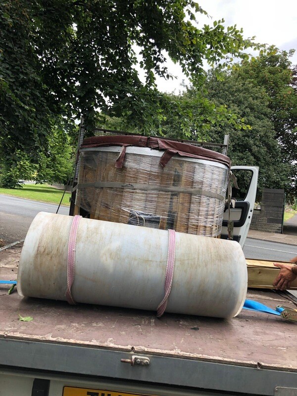 Removal of old Hot Tub