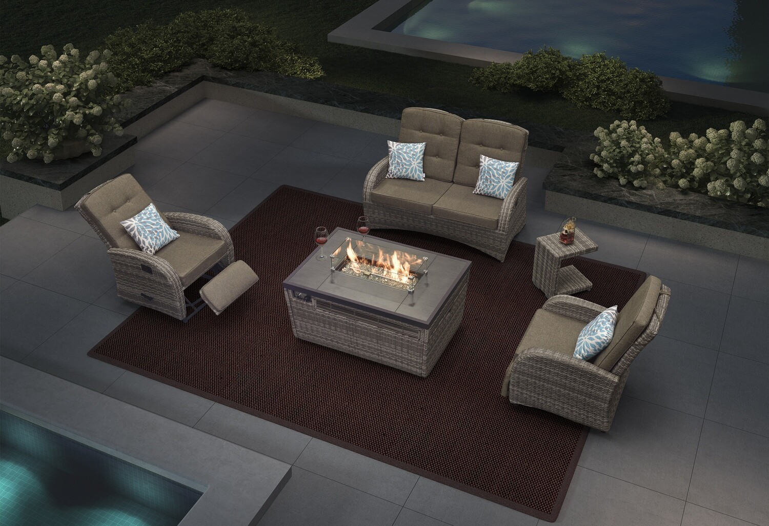 The Hampton FirePit Set