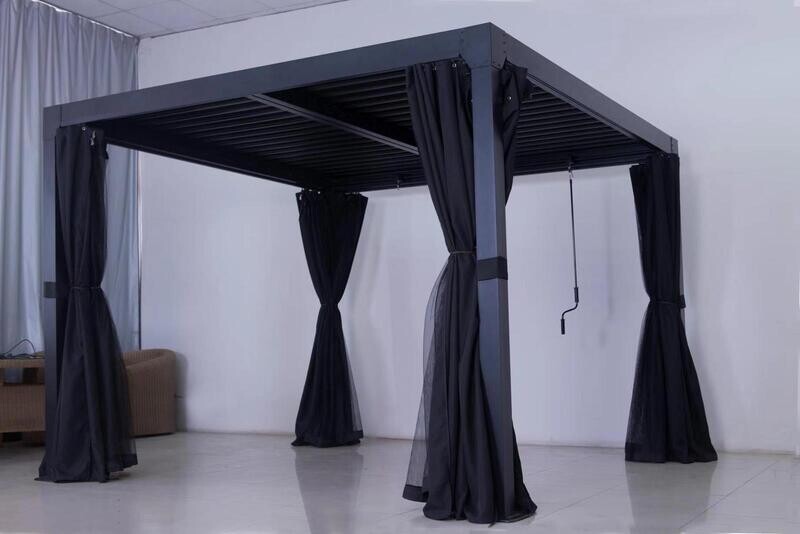 THE ATLAS ALUMINIUM PERGOLA 3M X 3M (IN STOCK)