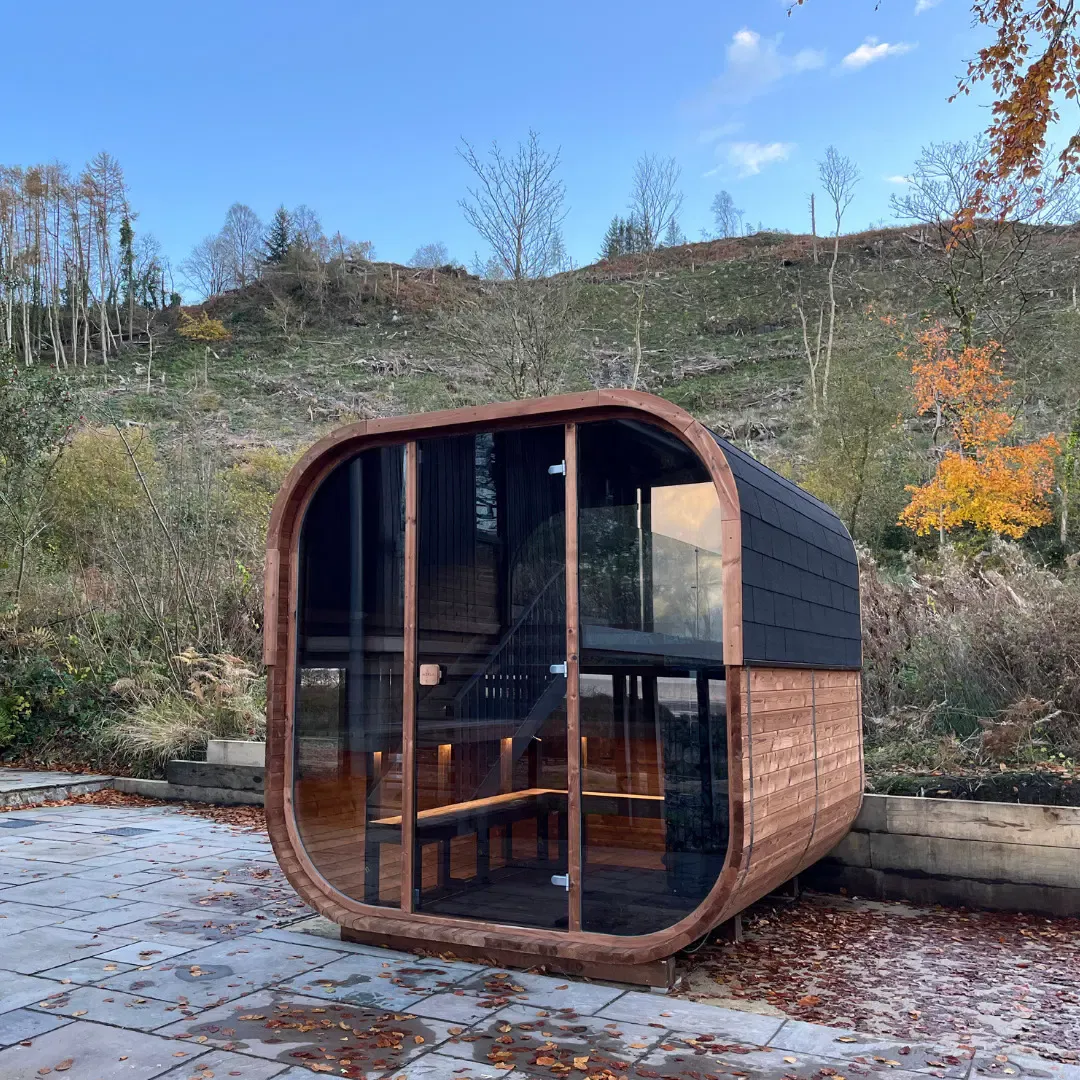 CUBE SAUNA | 210cm Sauna with 6.8KW Heater