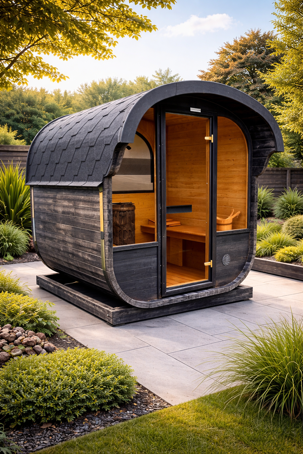 New 2026 Cube 160 Sauna Anthracite Grey