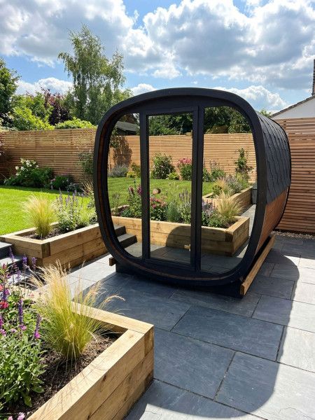 Woody Mirrored Sauna 2m