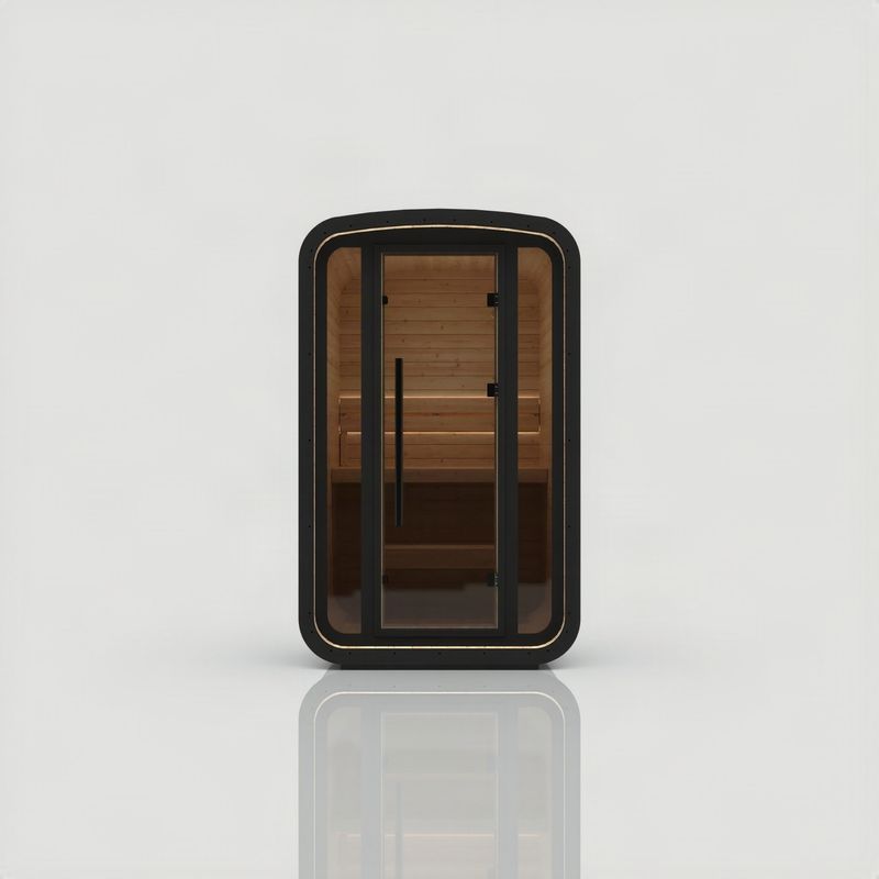 HEKLA MINI CUBE SAUNA Black