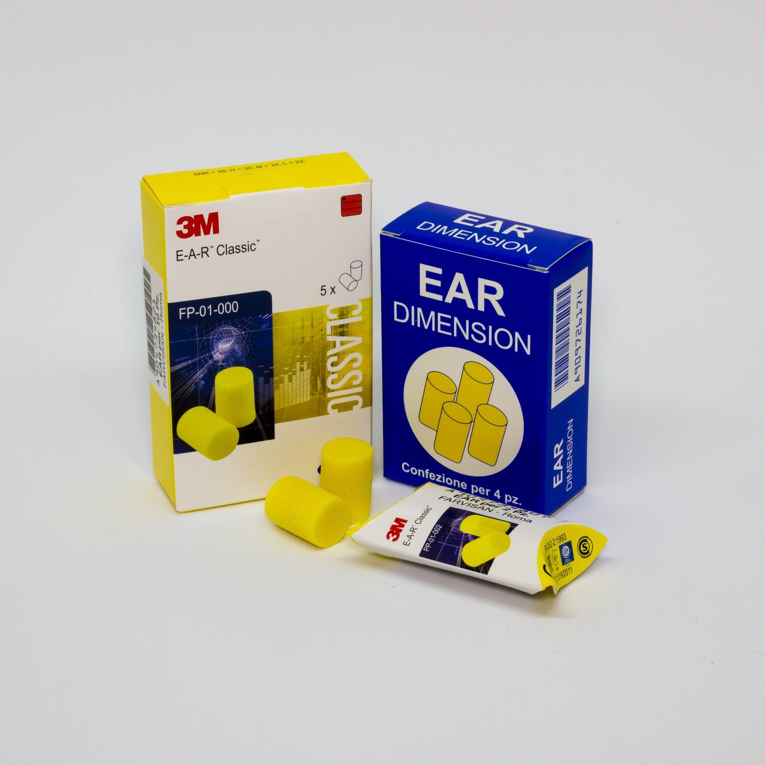 Tappi auricolari - Ear - Confezione da 2 pezzi