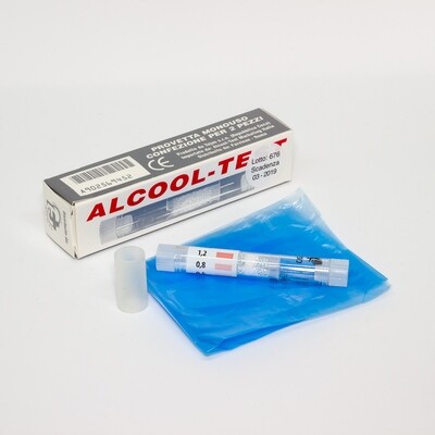 Alcool - test ( provette x 2 pezzi )