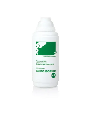Acido Borico 3% soluzione cutanea (Acqua borica) - 500 ML.