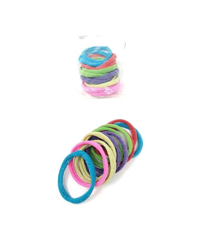 ELASTICI PER CAPELLI COLORATI