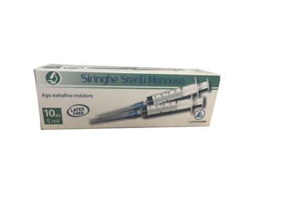 Lotupharma Siringa 5 ml 10 pezzi