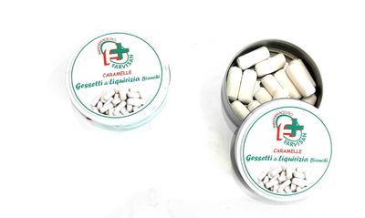 GESSETTI DI LIQUIRIZIA BIANCHI 40G